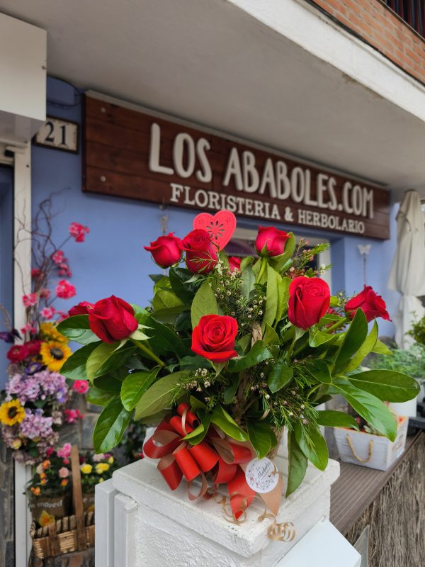 Cesto 12 rosas