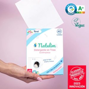 Eco-Tiras de Detergente 40 lavados - Natulim