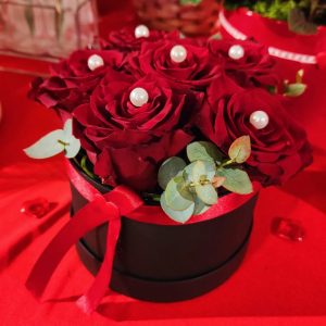 Bombonera Rosas Pearl